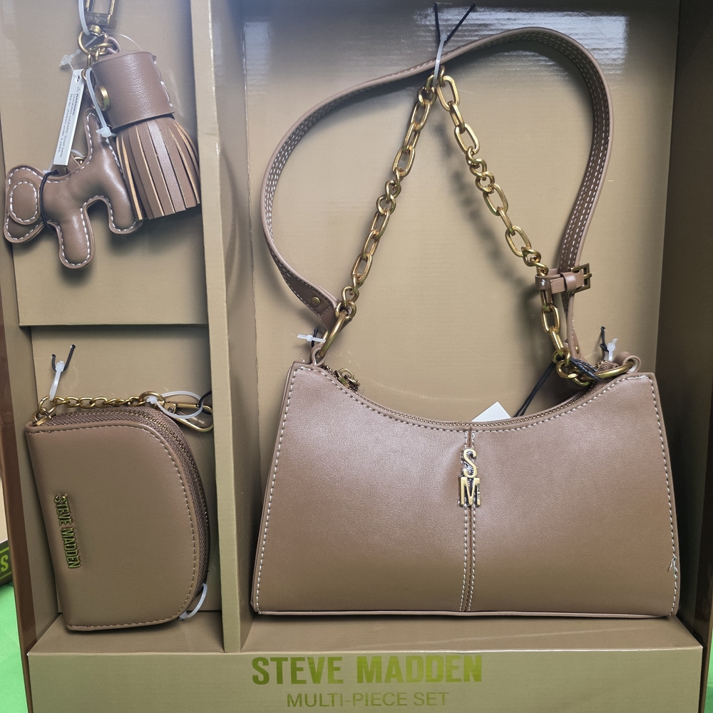 Steve Madden Brown Multi-Piece Shoulder Bag Set